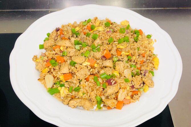 Online Cooking Class Fried Rice by Sunflower Li - Cooking From Shanghai Into Your Own Kitchen