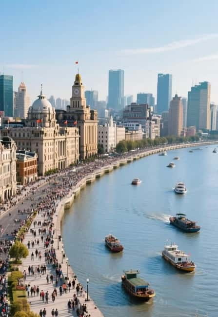 Private Shanghai Full Day City Tour with Old &New Highlights - Jade Buddha Temple: Burmese jade and calm chambers