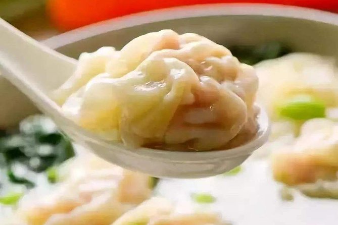 Secret Noodle and Wonton in Shanghai Alleyways with Local Beer - Xintiandi Wontons Near South Shan’xi Road: Small vs. Large, Shrimp vs. Veg