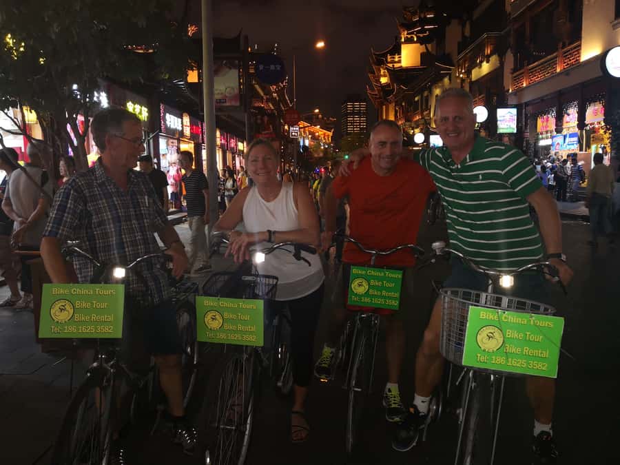 Shanghai: 4-Hour Nightlife Adventure & Tasting Bike Tour - Yu Garden night market: food, atmosphere, and easy people-watching
