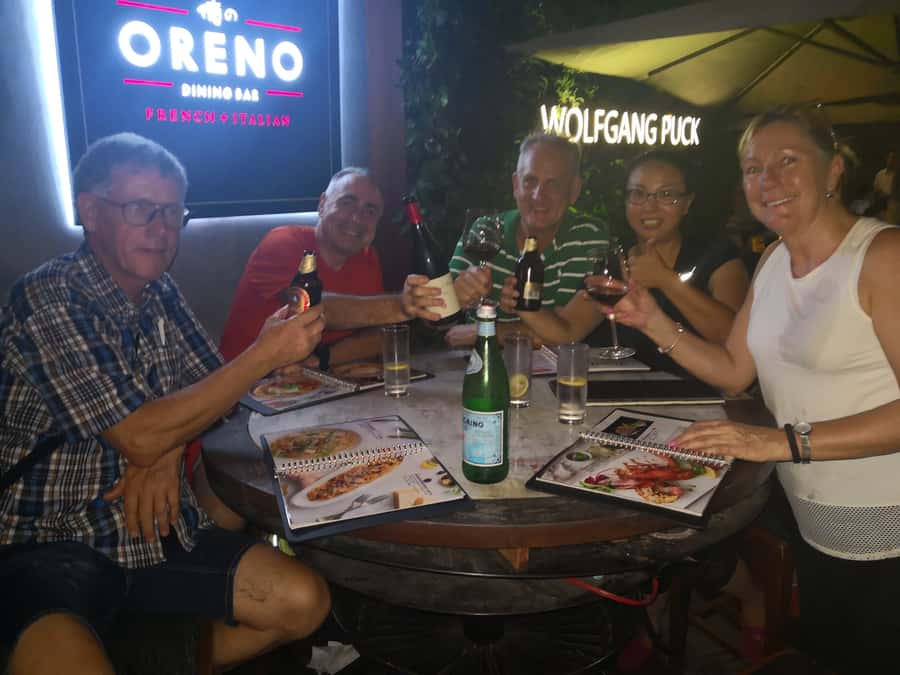 Shanghai: 4-Hour Nightlife Adventure & Tasting Bike Tour - The BBQ street and snack tasting moment