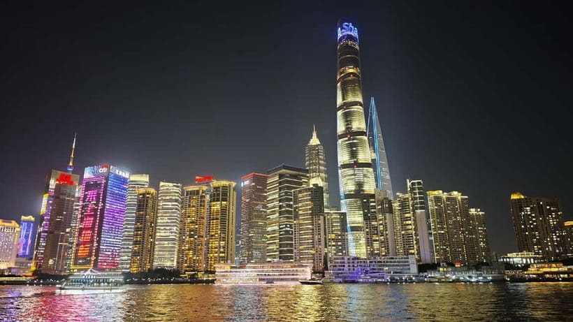Shanghai: After Dark Dinner and Huangpu River Night Cruise - Pickup, Private Group Comfort, and Your English Guide