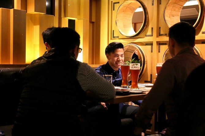 Shanghai craft beer tour with local food tastings - Former French Concession finish at Shanghai Brewery near Fuxing Park