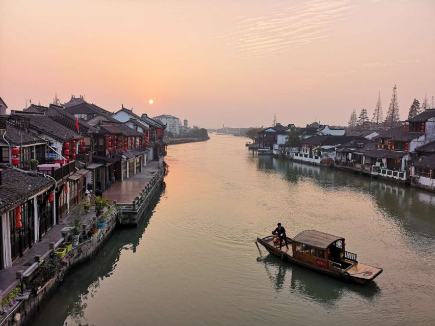 Shanghai Highlights and Zhujiajiao Water Town Private Tour - Zhujiajiao Water Town: Venice-of-the-Orient canals with a gondola ride