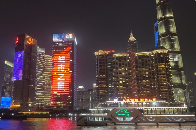 Shanghai Night River Cruise on Huangpu River - Key things you’ll notice on this Huangpu cruise