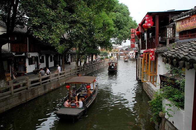 Shanghai Zhujiajiao water town,Yugarden&Bund one day tour - Yuyuan Old Street (Miaoqian Dajie): the quick cultural stroll and snack stop