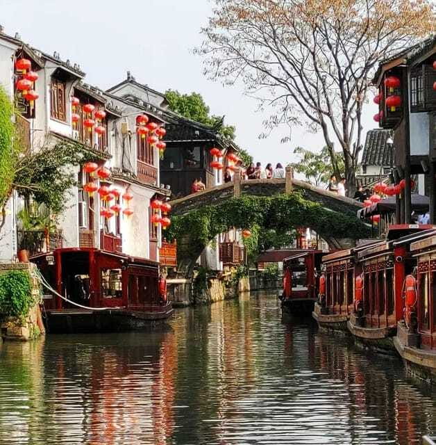 Suzhou Flexible Guided Day Trip from Shanghai by Private Car - Tiger Hill and the Wuzhong Gate: the leaning pagoda plus perspective