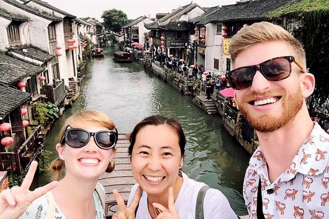 Suzhou Private Day Trip from Shanghai with Bullet Train Option - Shantang Street and the canal boat: the Suzhou Venice-of-the-East feeling